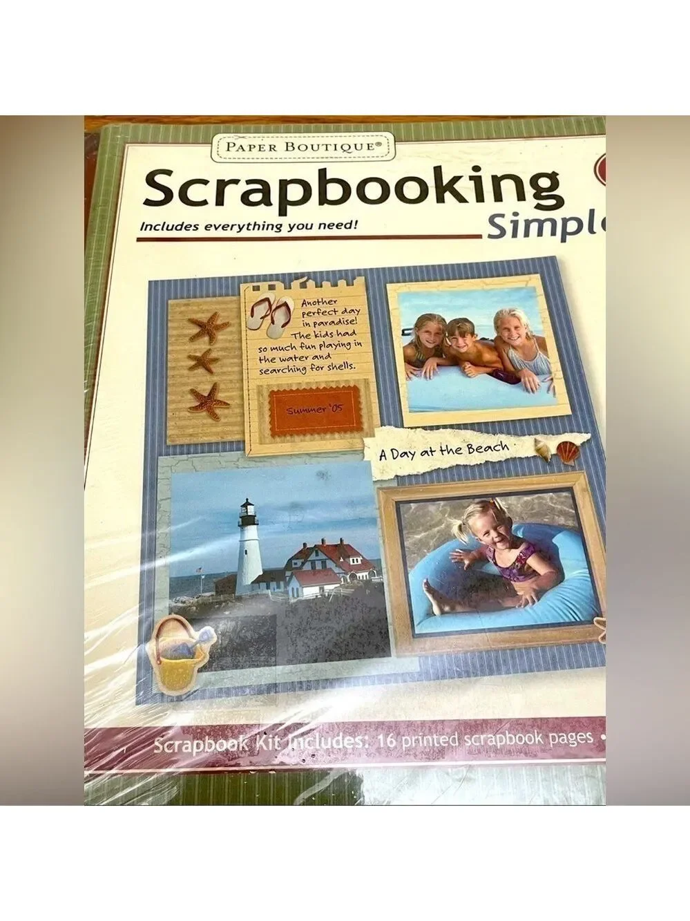 Scrapbook Paper Boutique New in Package